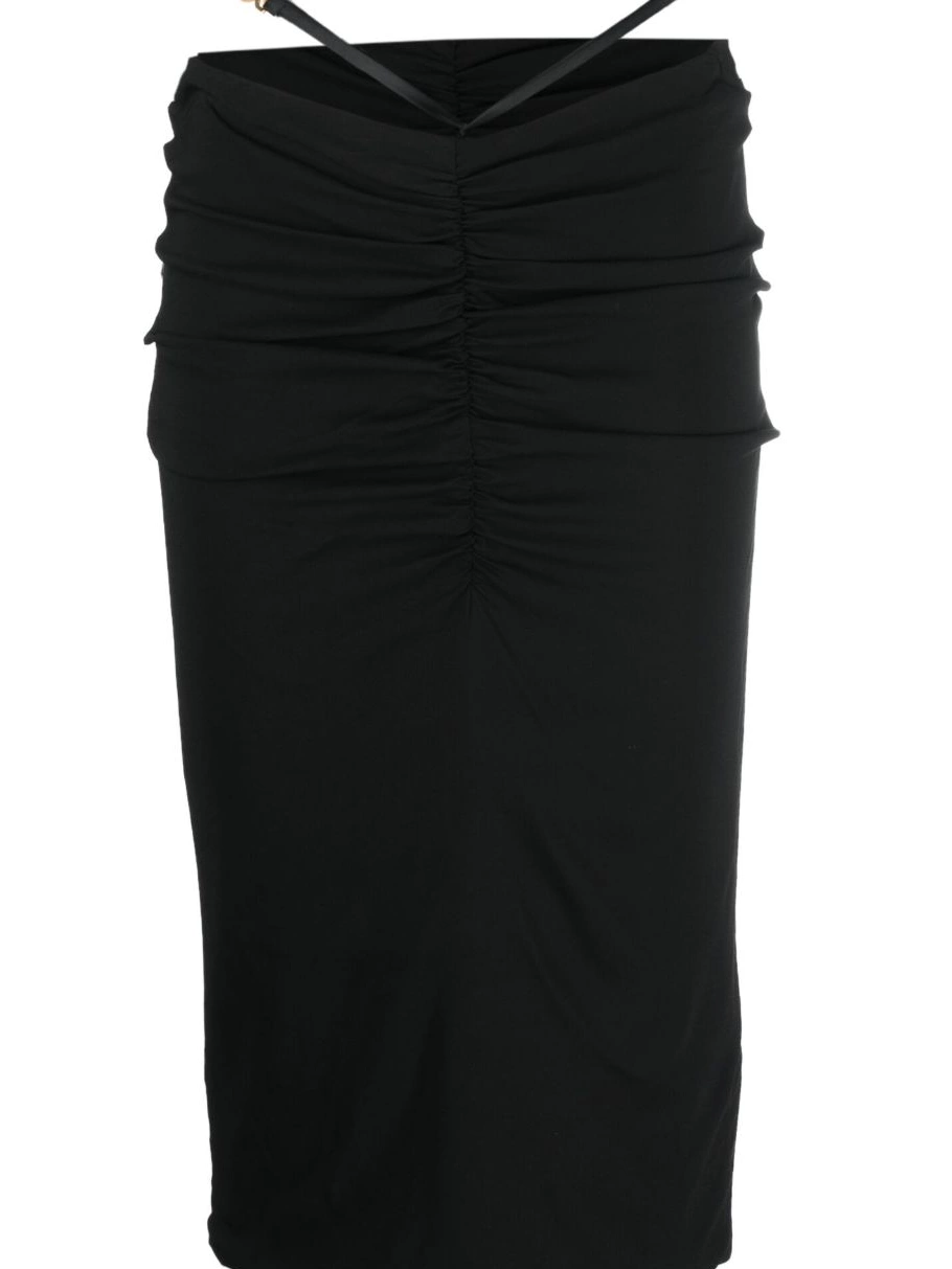Cheap Women midi Medusa georgette Versace skirt 0731